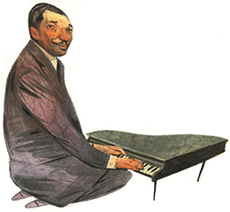 piano player